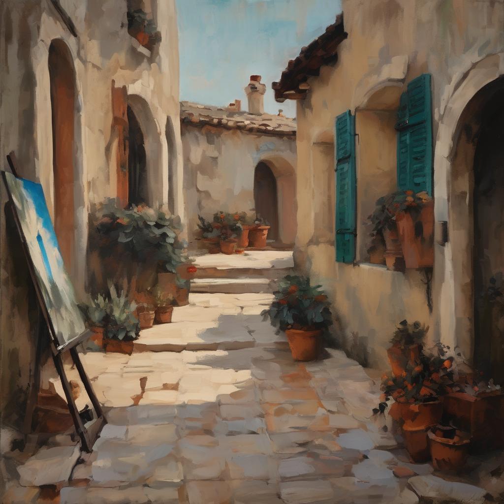 Το στυλ και η τεχνική του Prosper d'Epinay